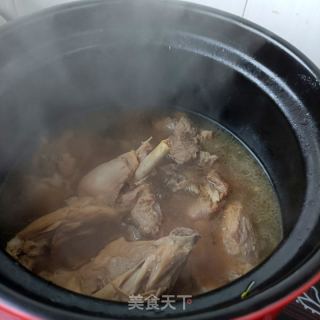 家常排骨炖鸡的做法步骤：11