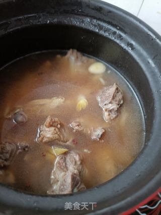 家常排骨炖鸡的做法步骤：10