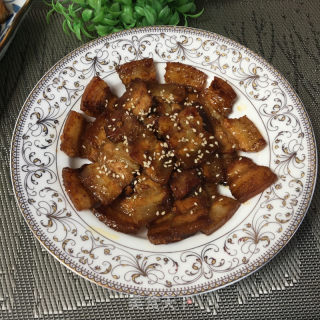 香煎鸡翅五花肉的做法步骤：9
