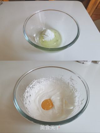 冰墩墩空气巧克力派的做法步骤：1