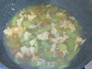 黄瓜蛋花汤的做法步骤：11