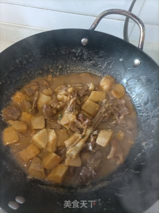芋头烧鹅肉的做法步骤：13