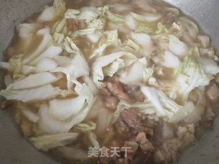 大白菜猪肉炖粉条的做法步骤：10