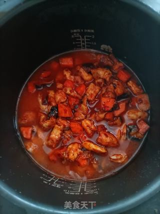 香菇虾仁焖饭的做法步骤：16