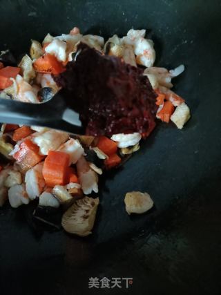 香菇虾仁焖饭的做法步骤：12