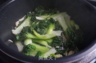 杏鲍菇炒塌菜的做法步骤：5
