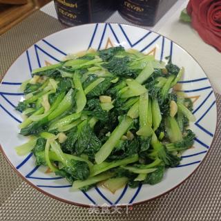 蚝油乌塌菜的做法步骤：7