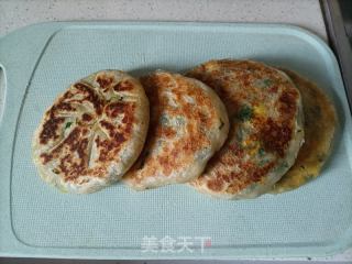 手抓饼韭菜盒子（皮薄馅大）的做法步骤：14
