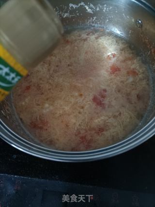 番茄鸡蛋汤的做法步骤：5