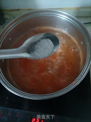 番茄鸡蛋汤的做法步骤：3