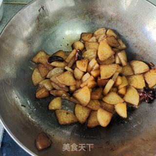 红烧白萝卜的做法步骤：6