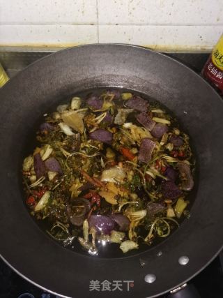 锅巴菜的做法步骤：6