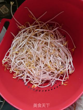 凉拌绿豆芽儿的做法步骤：1