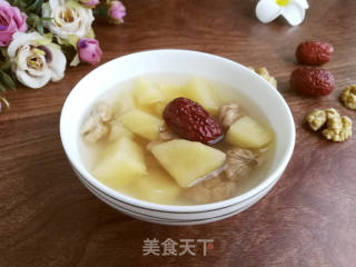 核桃红枣苹果汤的做法步骤：4