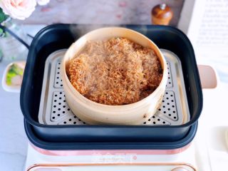 豆豉糯米蒸排骨的做法步骤：8