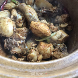 三黄鸡炖羊肚菌的做法步骤：6