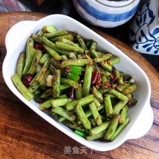 煸炒豆角的做法步骤：11