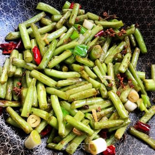 煸炒豆角的做法步骤：8