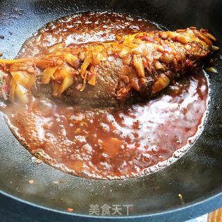 香辣黄花鱼的做法步骤：9