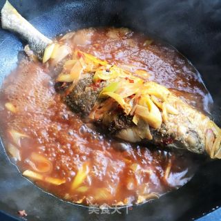 香辣黄花鱼的做法步骤：8