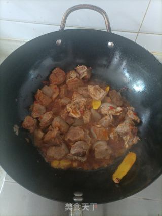 羊肉萝卜煲的做法步骤：9