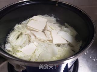 白菜豆腐汤的做法步骤：3