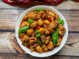 板栗啤酒炖鸡腿的做法步骤：20