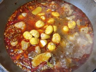 板栗啤酒炖鸡腿的做法步骤：15