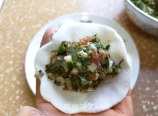 荠菜鲜肉汤圆的做法步骤：7
