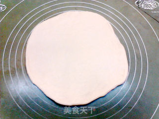 葱香芥末腊肉披萨的做法步骤：6