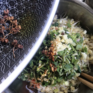 粉条拌小豆芽的做法步骤：7