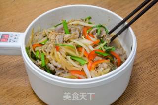 洋葱炒肥牛的做法步骤：6