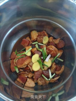 高压锅版红烧肉的做法步骤：6