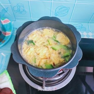 黄瓜鸡蛋汤的做法步骤：9