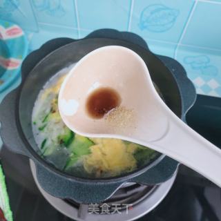 黄瓜鸡蛋汤的做法步骤：8
