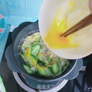 黄瓜鸡蛋汤的做法步骤：7