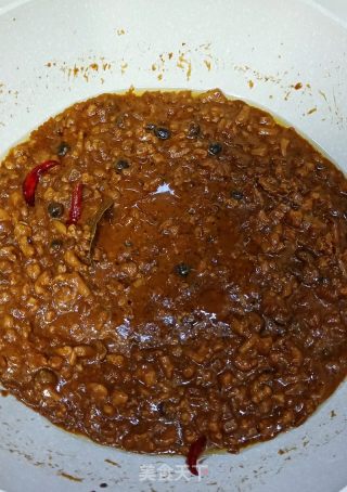 肉末蟹味菇酱的做法步骤：6