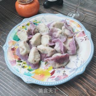 白菜蒜苗水饺的做法步骤：16