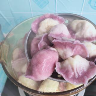 白菜蒜苗水饺的做法步骤：15