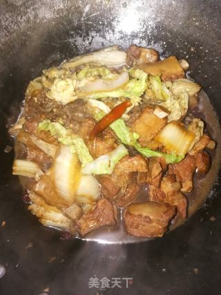 排骨烩白菜的做法步骤：8