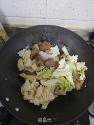 排骨烩白菜的做法步骤：5
