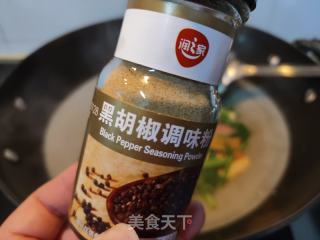 香肠炒香干的做法步骤：9
