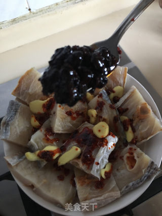 腊肉蒸鱼干的做法步骤：7