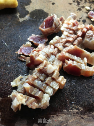 腊肉蒸鱼干的做法步骤：5