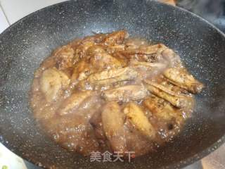 焖鸡中翅的做法步骤：6