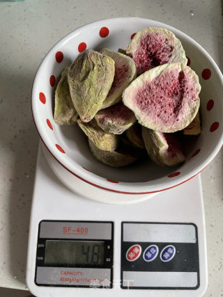无花果冻干雪花酥的做法步骤：1