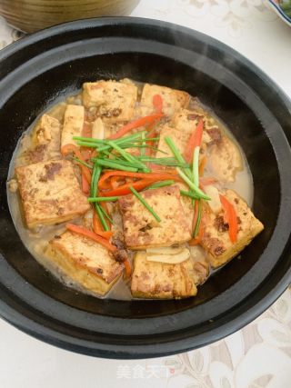 肉末豆腐煲的做法步骤：8