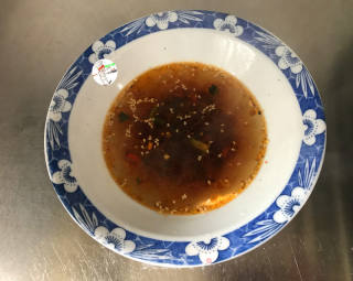酸辣鲜肉汤圆  #元宵节#的做法步骤：7