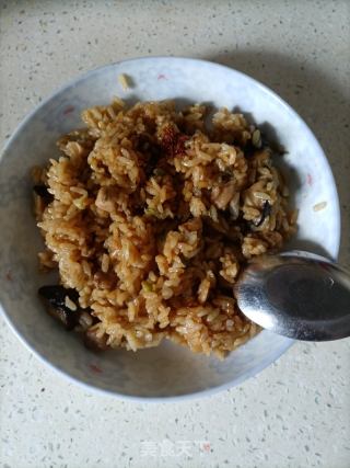 香菇鸡腿饭的做法步骤：17