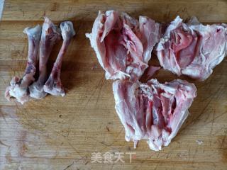 香菇鸡腿饭的做法步骤：1